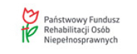 Logo Państwowego Funduszu Rehabilitacji Osób Niepełnosprawnych