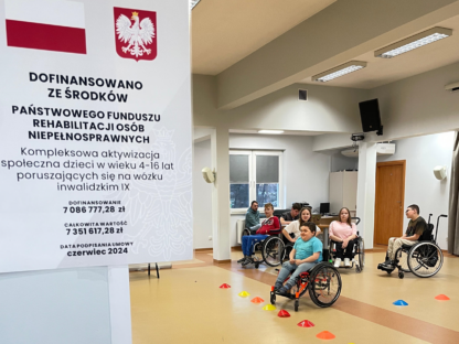 Ćwiczenia z techniki jazdy, Warsztat Aktywnej Rehabilitacji dla dzieci w Budach Głogowskich 15-17.11.2024