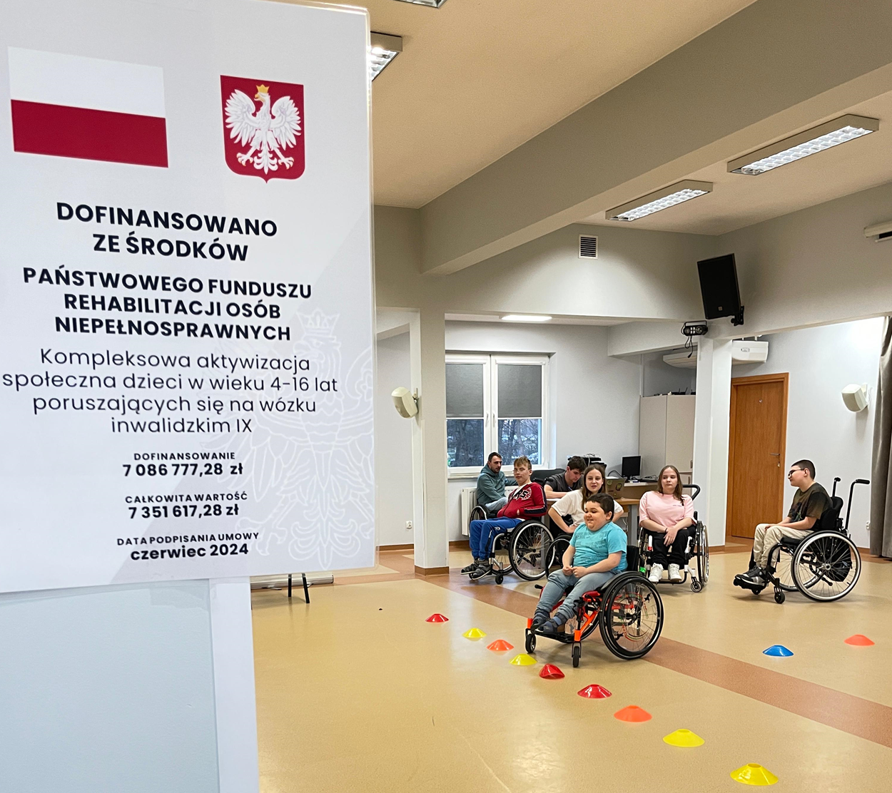 Ćwiczenia z techniki jazdy, Warsztat Aktywnej Rehabilitacji dla dzieci w Budach Głogowskich 15-17.11.2024