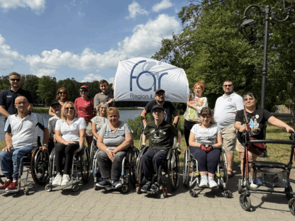 Uczestnicy i kadra Warsztatu Aktywizacji Społecznej w Spale, 21-24.06.2025 r., łódzkie
