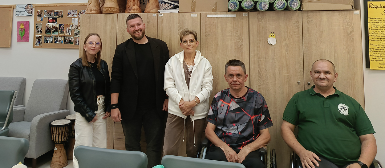 Uczestnicy i kadra Warsztatu Aktywnego Poszukiwania Pracy, Iława 23.08.2025 r.