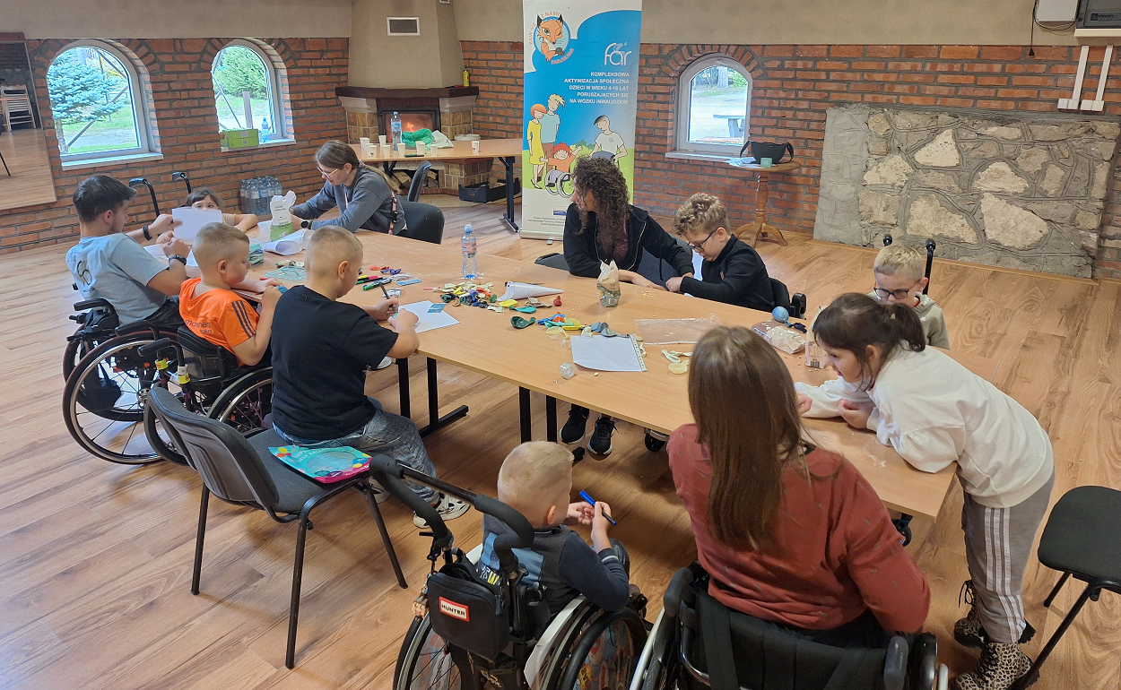 Warsztat Akywnej Rehabilitacji dla dzieci, Krasnobród 3-5.10.2025 r.
