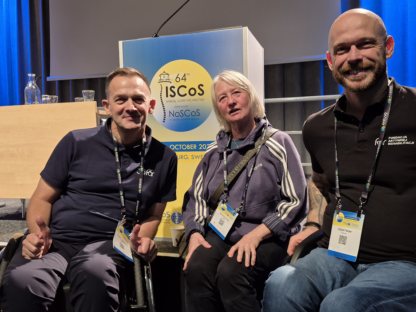 Nasza delegacja razem z dr Katarzyną Trok, reprezentującą RG ze Szwecji.