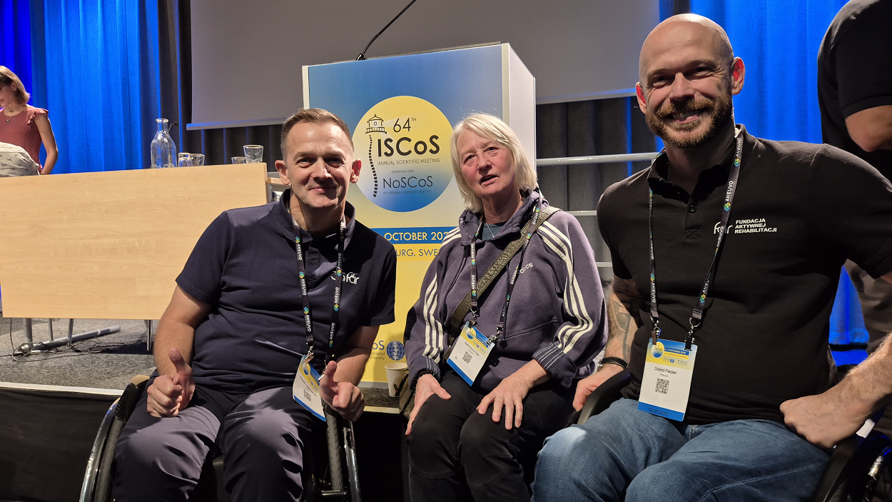 Nasza delegacja razem z dr Katarzyną Trok, reprezentującą RG ze Szwecji.