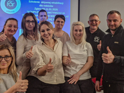 Uczestnicy szkolenia dla rodziców w Zgierzu, 9-11.01.2026