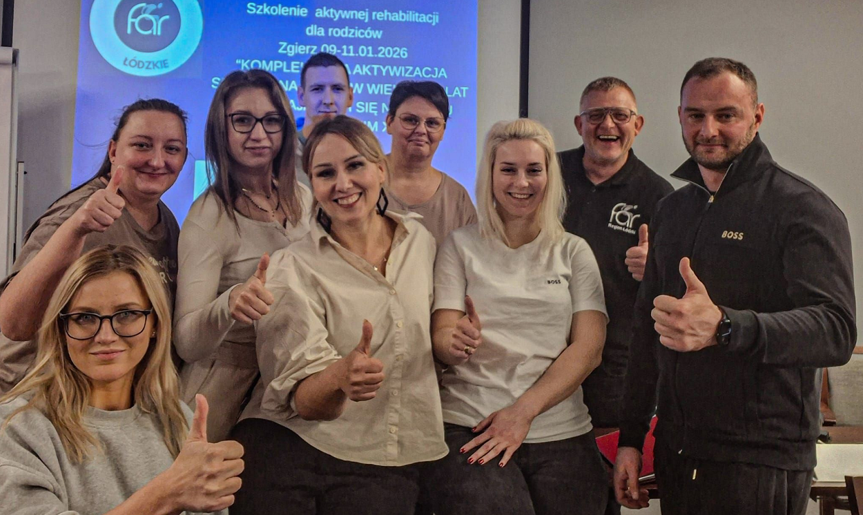 Uczestnicy szkolenia dla rodziców w Zgierzu, 9-11.01.2026