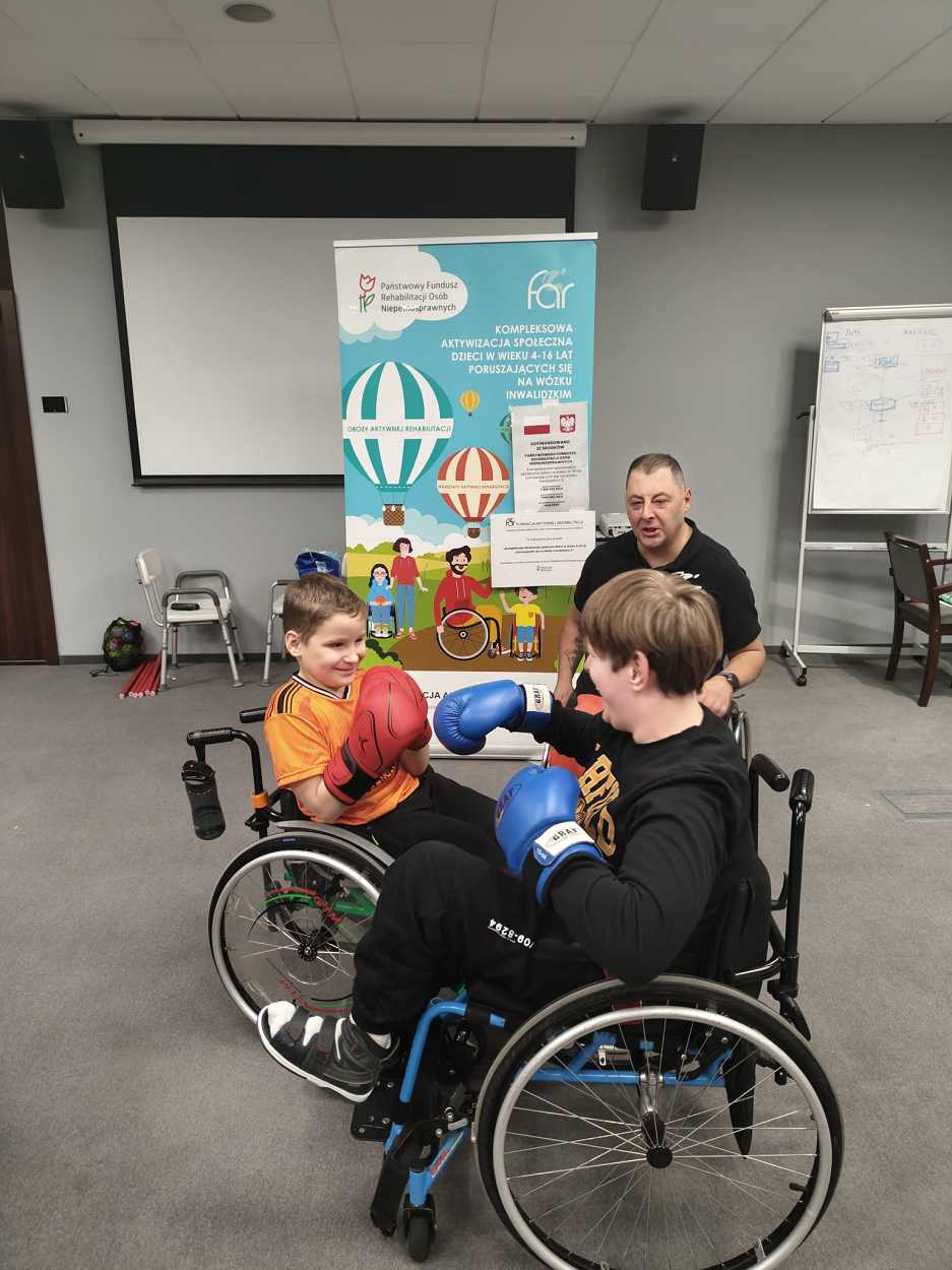 Warsztat Aktywnej Rehabilitacji dla dzieci w Zgierzu, 28-30.11.2025 r.