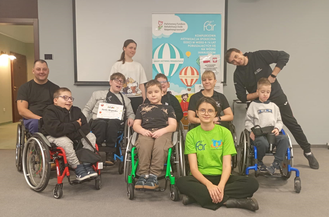 Warsztat Aktywnej Rehabilitacji dla dzieci w Zgierzu, 28-30.11.2025 r.