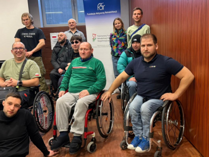 Kadra i uczestnicy Warsztatu Aktywnej Rehabilitacji w Krakowie, 9-11.01.2026 r.