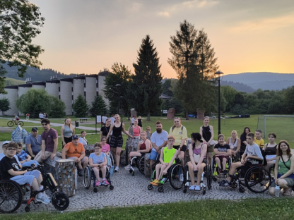 Uczestnicy i kadra obozu Aktywnej Rehabilitacji w Wiśle, 25.06-04.07.2026 r.