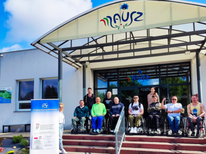 Uczestnicy i kadra Warsztatu Akywnej Rehabilitacji w Ostrowie Mausz 5-07.06.2026 r.