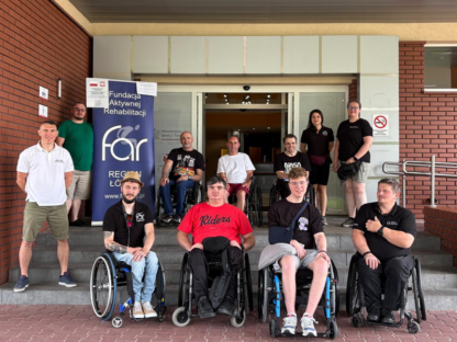 Uczestnicy i kadra Warsztatu Aktywnej Rehabilitacji w Spale.19-23.06.2026 r.