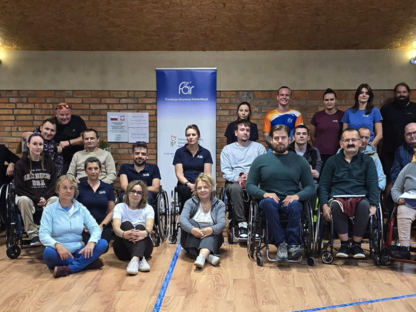 Uczestnicy i kadra obozu Aktywnej Rehabilitacji, Krasnobród 14-25.09.2026 r.
